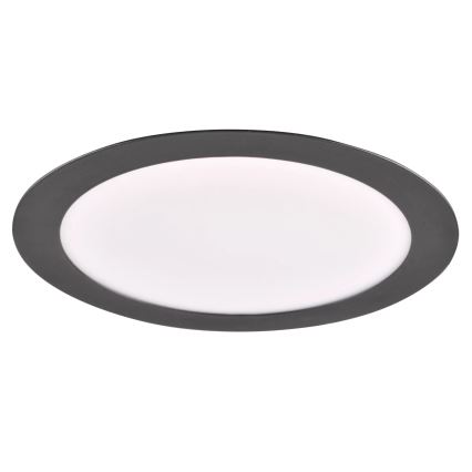 LED Ugradbena lampa RIGEL LED/14W/230V 4000K pr. 22 cm crno