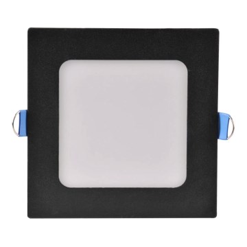 LED Ugradbena lampa RIGEL LED/4,8W/230V 4000K 11,8x11,8 cm crno