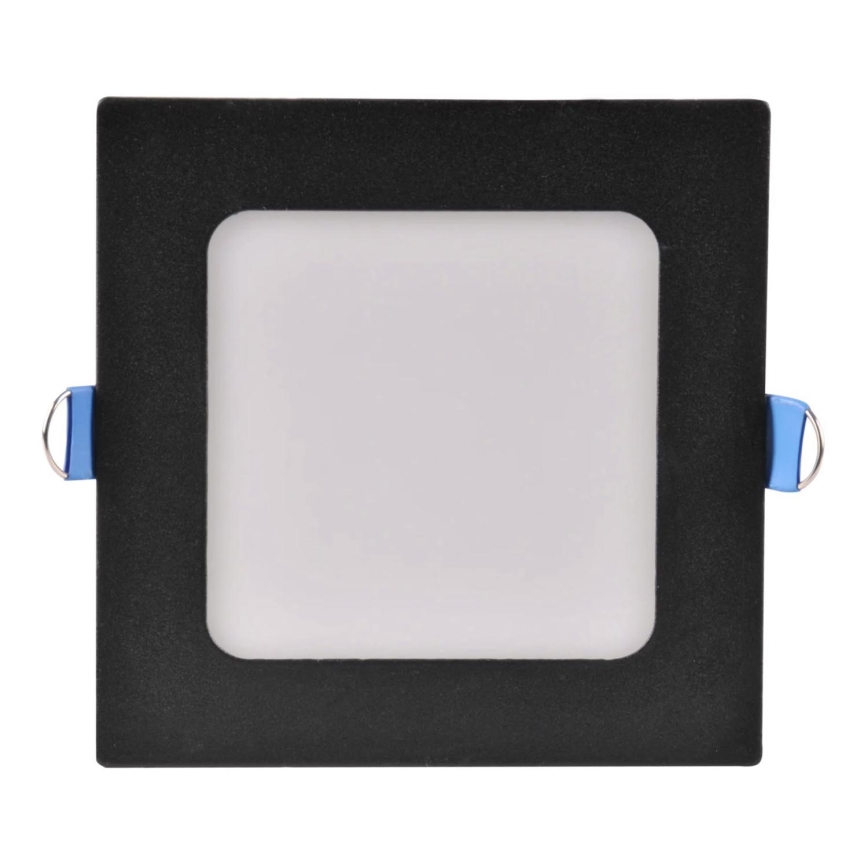 LED Ugradbena lampa RIGEL LED/4,8W/230V 4000K 11,8x11,8 cm crno