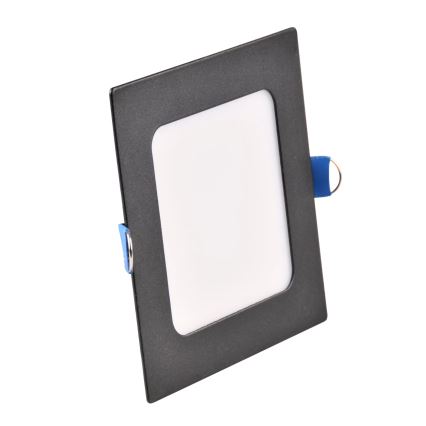 LED Ugradbena lampa RIGEL LED/4,8W/230V 4000K 11,8x11,8 cm crno
