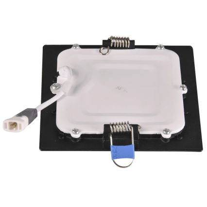 LED Ugradbena lampa RIGEL LED/4,8W/230V 4000K 11,8x11,8 cm crno