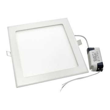 LED Ugradbena lampa RIKI-V LED/18W/230V 225x225 mm IP40