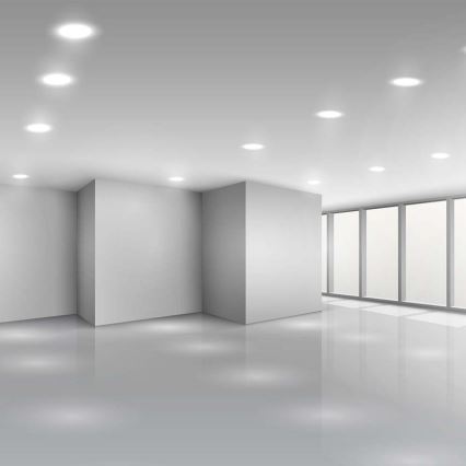 LED Ugradbena lampa SAMSUNG CHIP LED/10W/230V 6400K