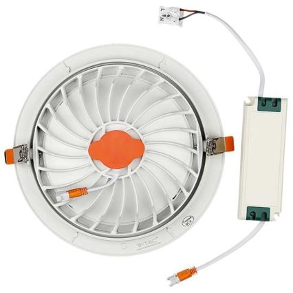 LED Ugradbena lampa SAMSUNG CHIP LED/10W/230V 6400K