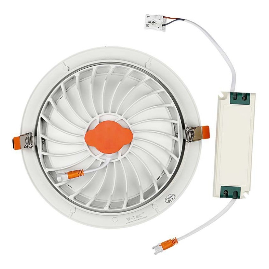 LED Ugradbena lampa SAMSUNG CHIP LED/10W/230V 6400K