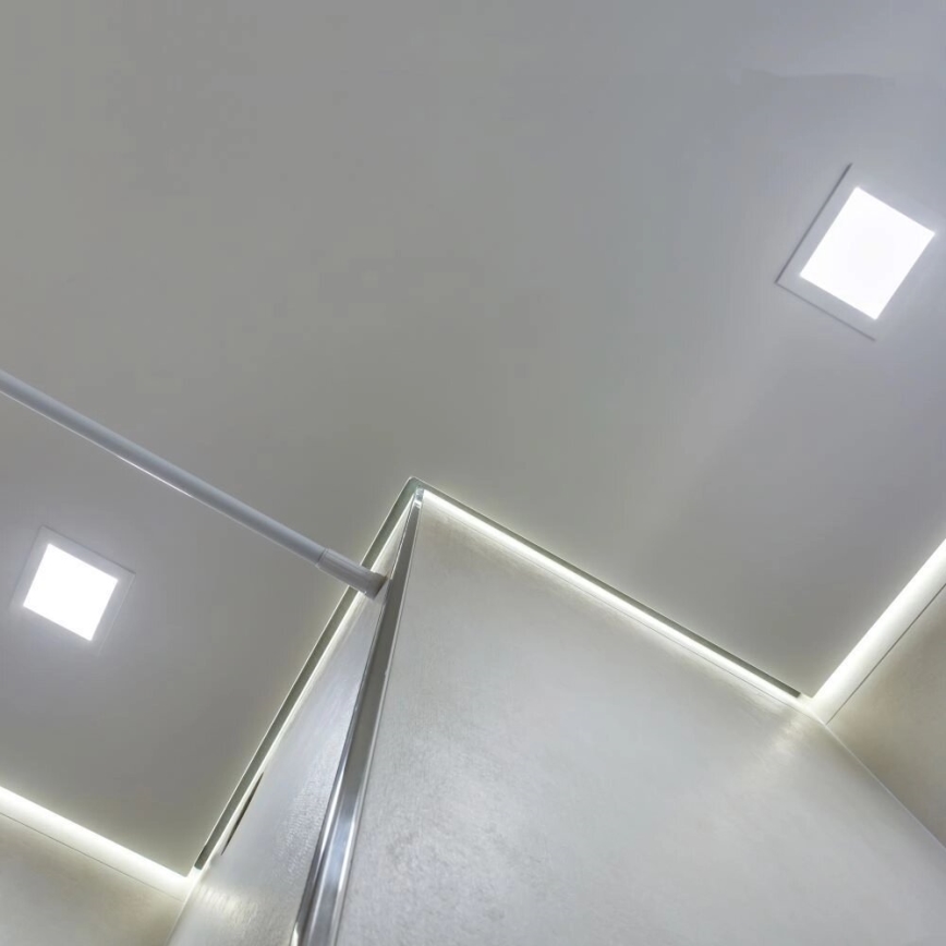 LED Ugradbena lampa SAMSUNG CHIP LED/3W/230V 3000K 9x9 cm bela