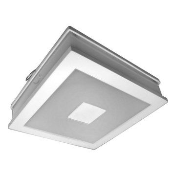 LED Ugradbena lampa SLATER LED/12W/230V 4500K 12x12 cm