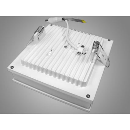 LED Ugradbena lampa SLATER LED/12W/230V 4500K 12x12 cm