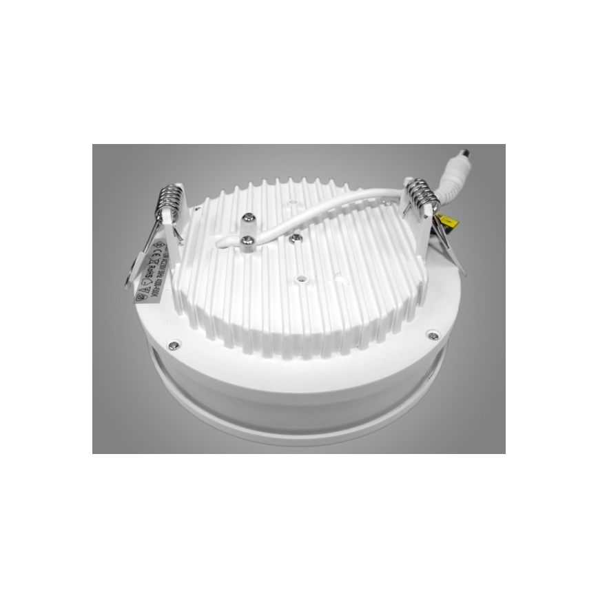 LED Ugradbena lampa SLATER LED/12W/230V 4500K pr. 12 cm