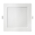 LED Ugradbena lampa SQUARE LED/12W/230V 4000K 17x17 cm bela
