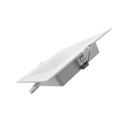 LED Ugradbena lampa SQUARE LED/12W/230V 4000K 17x17 cm bela