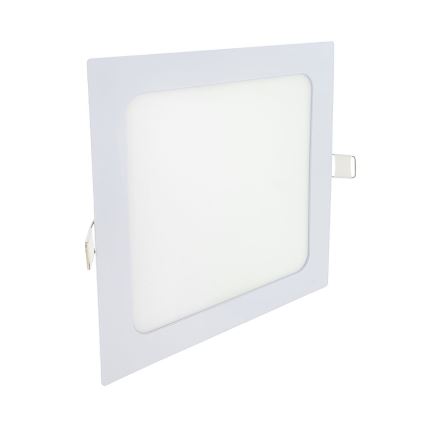 LED Ugradbena lampa SQUARE LED/15W/230V 4200K 18,8x18,8 cm bela