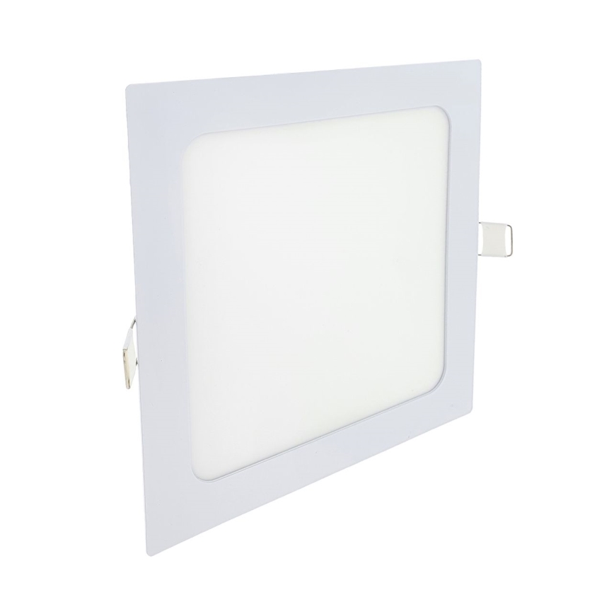 LED Ugradbena lampa SQUARE LED/15W/230V 4200K 18,8x18,8 cm bela