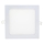 LED Ugradbena lampa SQUARE LED/15W/230V 6500K 18,8x18,8 cm bela