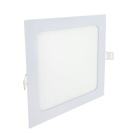 LED Ugradbena lampa SQUARE LED/15W/230V 6500K 18,8x18,8 cm bela