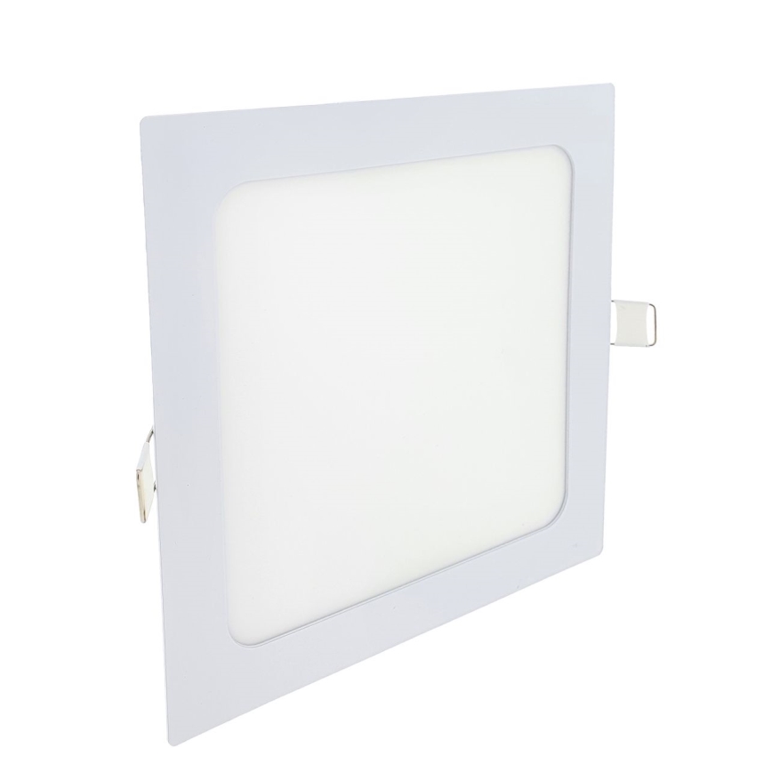 LED Ugradbena lampa SQUARE LED/15W/230V 6500K 18,8x18,8 cm bela