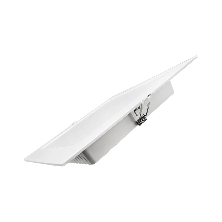 LED Ugradbena lampa SQUARE LED/18W/230V 4000K 22x22 cm bela