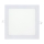 LED Ugradbena lampa SQUARE LED/18W/230V 4200K 22x22 cm bela