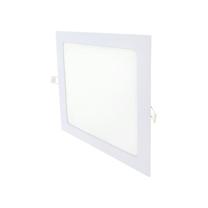 LED Ugradbena lampa SQUARE LED/18W/230V 4200K 22x22 cm bela