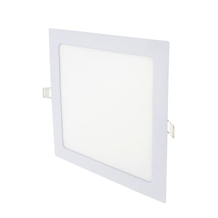 LED Ugradbena lampa SQUARE LED/18W/230V 6500K 22x22 cm bela