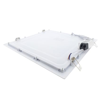 LED Ugradbena lampa SQUARE LED/24W/230V 4200K 29,2x29,2 cm bela