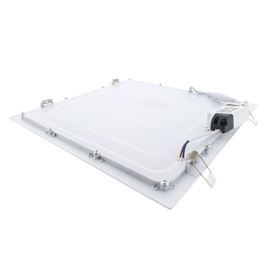 LED Ugradbena lampa SQUARE LED/24W/230V 4200K 29,2x29,2 cm bela