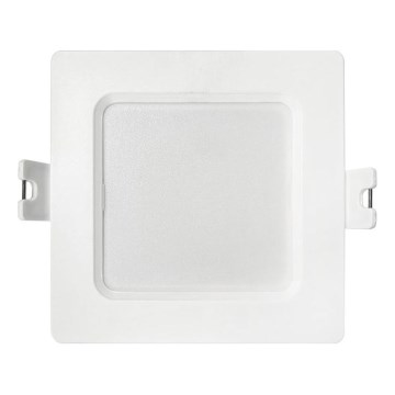 LED Ugradbena lampa SQUARE LED/3W/230V 4000K 9x9 cm bela