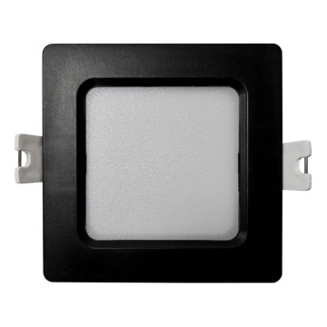 LED Ugradbena lampa SQUARE LED/3W/230V 4000K 9x9 cm crno