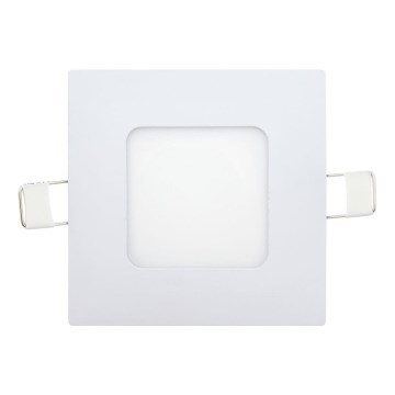LED Ugradbena lampa SQUARE LED/3W/230V 4200K 8,3x8,3 cm bela