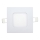 LED Ugradbena lampa SQUARE LED/3W/230V 4200K 8,3x8,3 cm bela