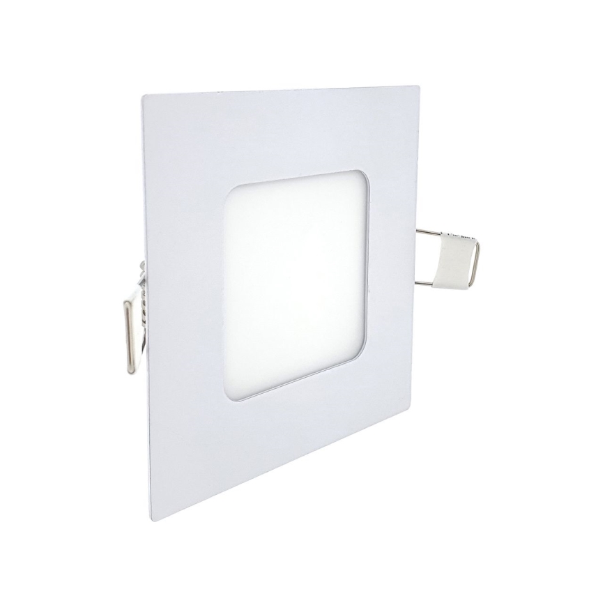 LED Ugradbena lampa SQUARE LED/3W/230V 4200K 8,3x8,3 cm bela