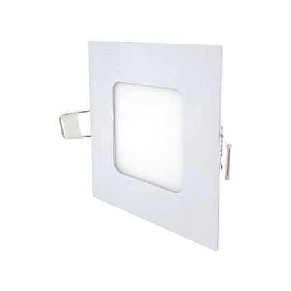 LED Ugradbena lampa SQUARE LED/3W/230V 4200K 8,3x8,3 cm bela