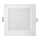 LED Ugradbena lampa SQUARE LED/6W/230V 4000K 12x12 cm bela