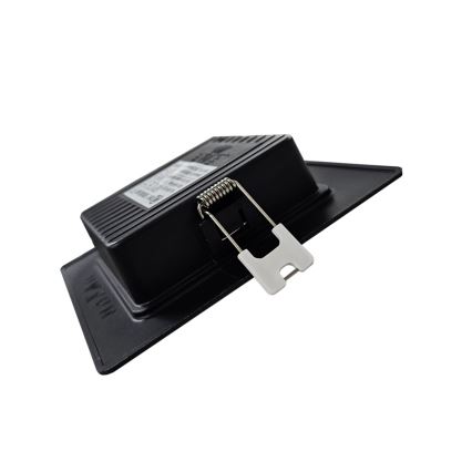 LED Ugradbena lampa SQUARE LED/6W/230V 4000K 12x12 cm crno