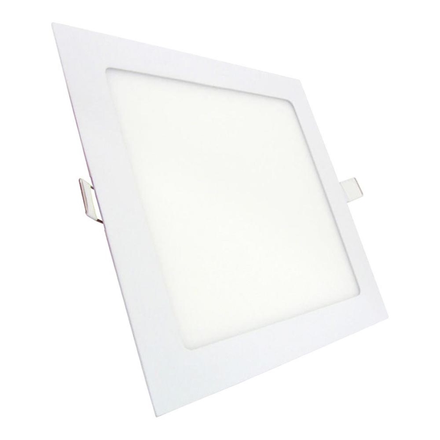 LED Ugradbena lampa SQUARE LED/6W/230V 4200K 11,8x11,8 cm bela