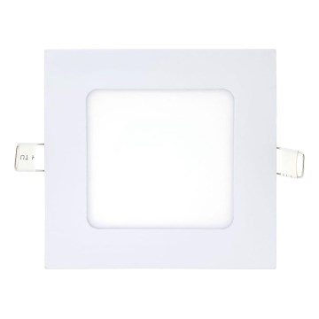 LED Ugradbena lampa SQUARE LED/6W/230V 6500K 11,8x11,8 cm bela
