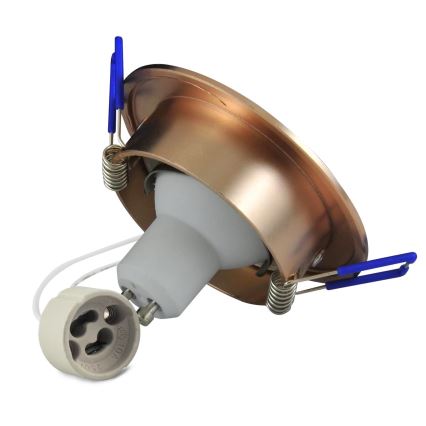 LED Ugradbena lampa SUNCE OLAL 1xGU10/3,5W/230V 3000K pr. 8,4 cm zlatna