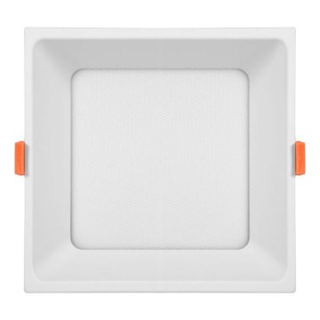 LED Ugradbena lampa TONY LED/12W/230V 3000/4000/6500K 12x12 cm bela