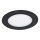 LED Ugradbena lampa VEGA LED/6W/230V 2900/3900/5800K pr. 12,5 cm crno