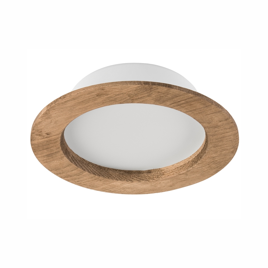 LED Ugradbena lampa WOODY SPOT LED/12,5W/230V 3000K orah ø 16 cm