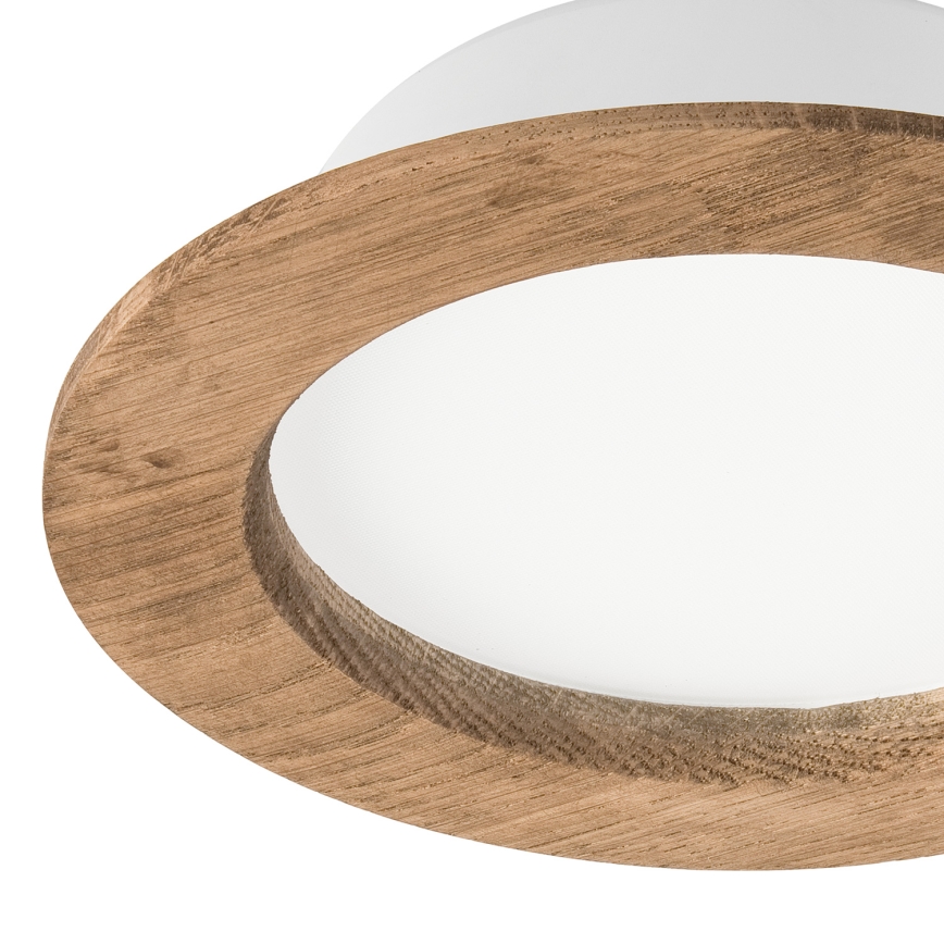 LED Ugradbena lampa WOODY SPOT LED/12,5W/230V 3000K orah ø 16 cm