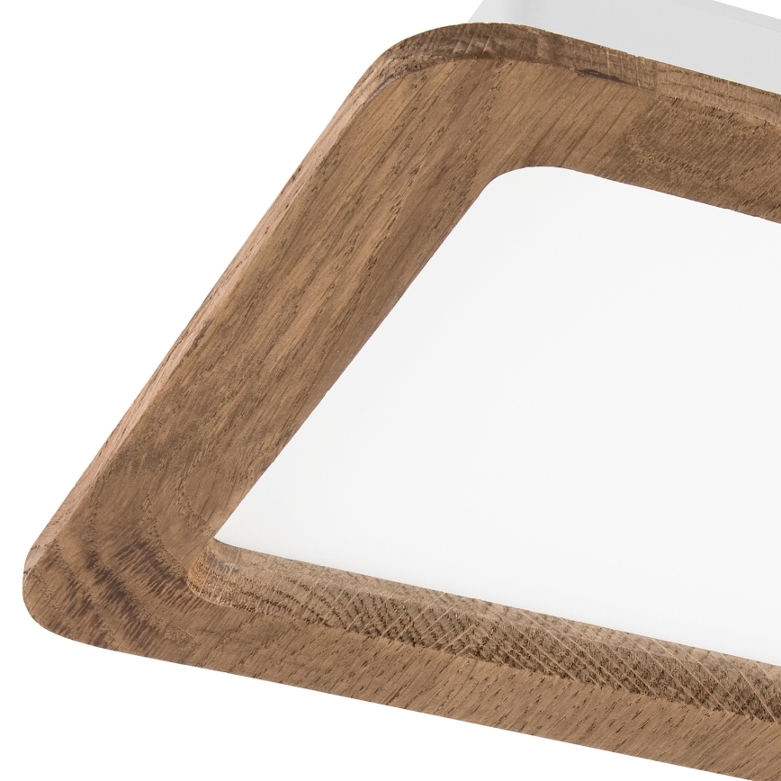 LED Ugradbena lampa WOODY SPOT LED/17W/230V 3000K orah 18,5x18,5 cm