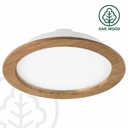 LED Ugradbena lampa WOODY SPOT LED/23,5W/230V 4000K orah ø 23,5 cm