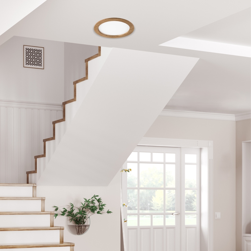 LED Ugradbena lampa WOODY SPOT LED/23,5W/230V 4000K orah ø 23,5 cm