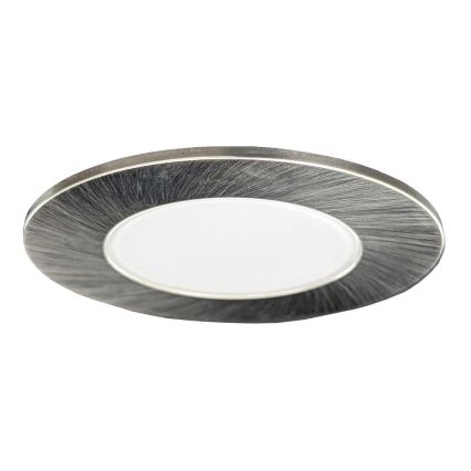 LED Ugradbena lampa za kupatilo BONO LED/5W/230V 4000K IP65 sjajni krom