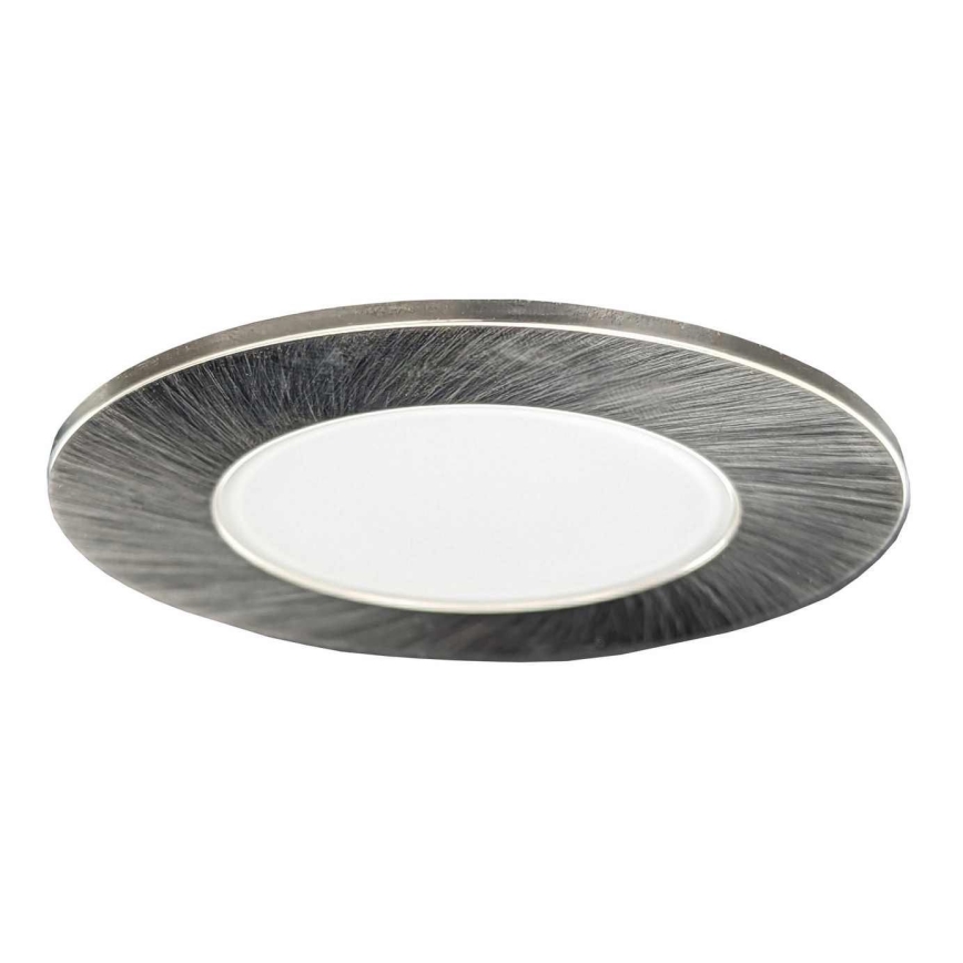 LED Ugradbena lampa za kupatilo BONO LED/5W/230V 4000K IP65 sjajni krom