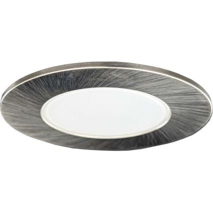 LED Ugradbena lampa za kupatilo BONO LED/8W/230V 3000K IP65 sjajni krom