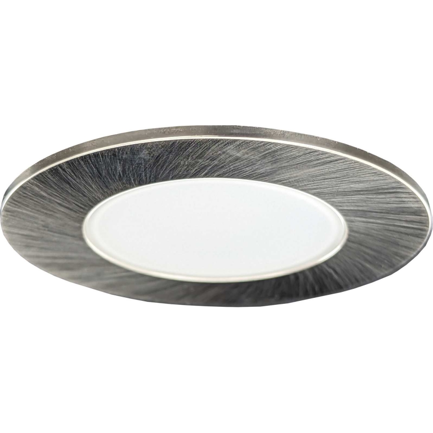 LED Ugradbena lampa za kupatilo BONO LED/8W/230V 3000K IP65 sjajni krom