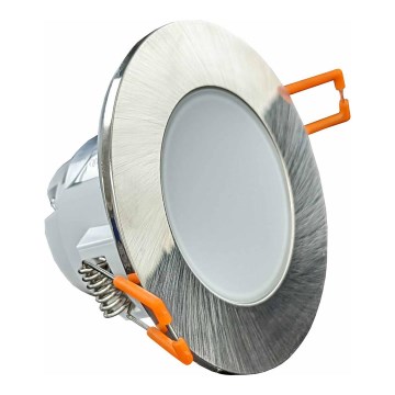 LED Ugradbena lampa za kupatilo BONO LED/8W/230V 3000K IP65 sjajni krom