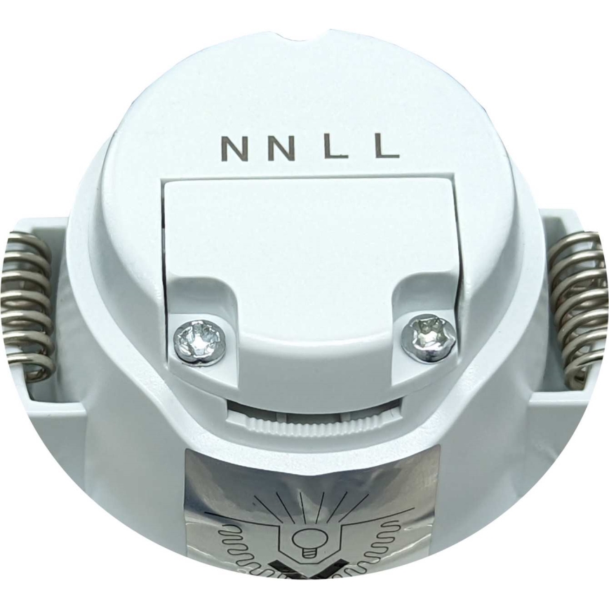 LED Ugradbena lampa za kupatilo BONO LED/5W/230V 3000K IP65 bela